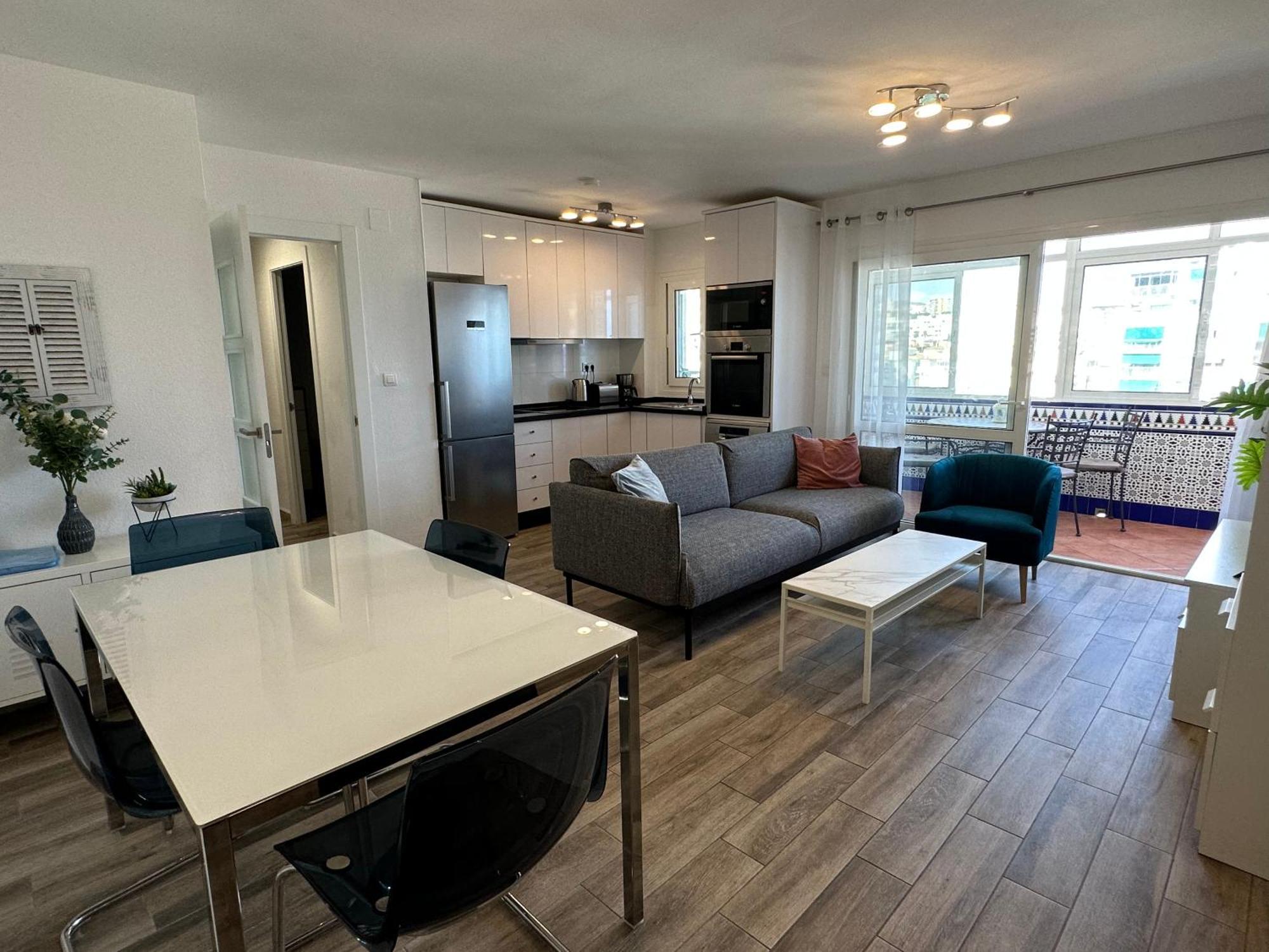 Luxury Beachfront Apartment In Benalmadena Costa Kültér fotó